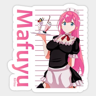 Mafuyu Kirisu Maid - Bokutachi wa Benkyou ga Dekinai Sticker